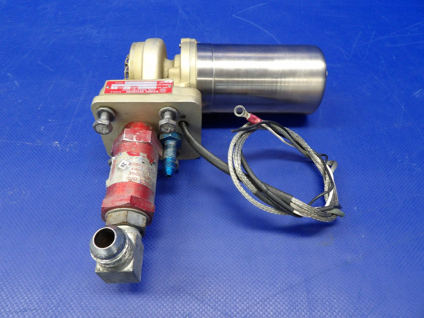 Piper Cheyenne Lear Romec Fuel Booster Pump 28V P/N RG52400B CORE (0626-1282)6