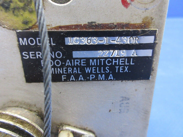 Piper PA-28-181 Archer Edo-Aire Mitchell Roll Servo P/N 1C363-1-430R (0524-1046)