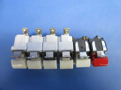 Enstrom 280FXKlixon Circuit Breaker & Switches Lot P/N 20TC2-CA-3 (1124-771)