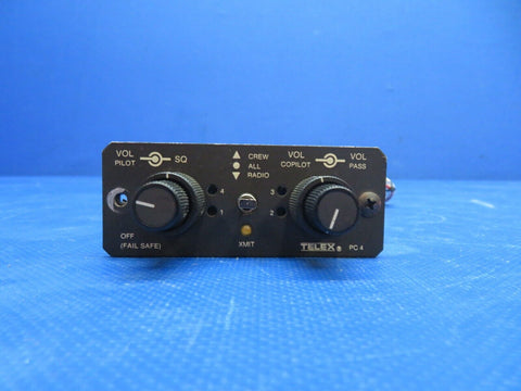 Telex PC4 Aircraft Intercom w/ Connector 70650-000 WARRANTY (1124-152)