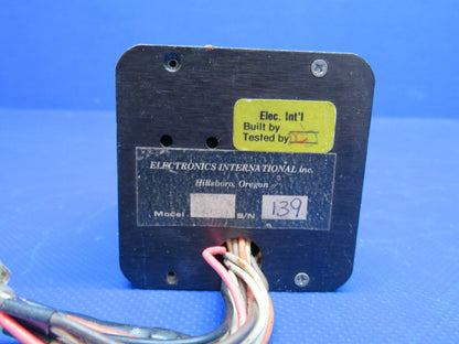Electronics International OAT/CHT/EGT Indicator P/N EAC-1 WARRANTY (0524-1755)
