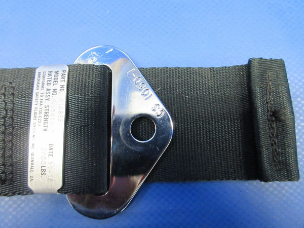 Piper PA-28-181 Archer American Safety Seatbelt LH Rear Seat 449968 (0624-924)