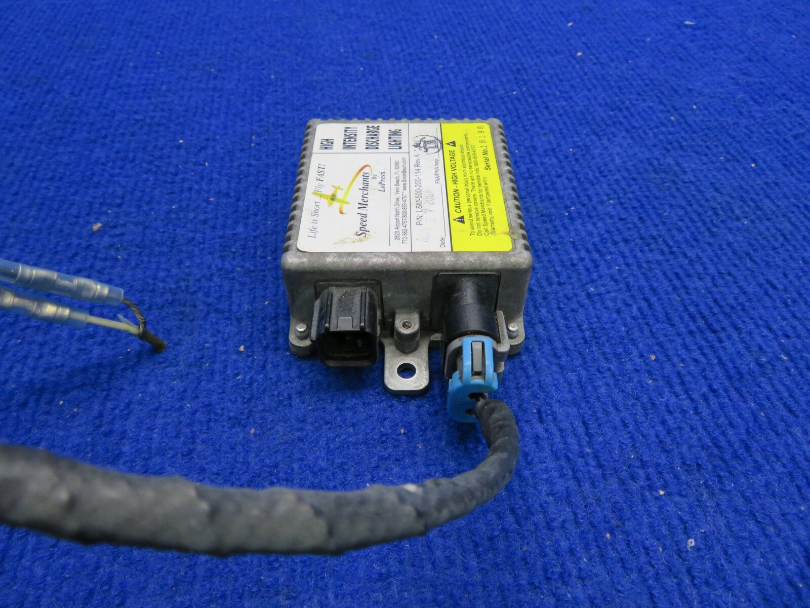 LoPresti High Intensity Discharge Lighting Unit 12V LSM-500-200-114 (0222-815)2