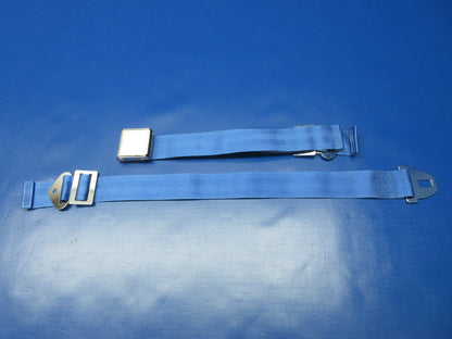 American Safety Seat Belt Blue Webbing P/N 501361-2-T26-B30-0585 NOS (1124-1396)0