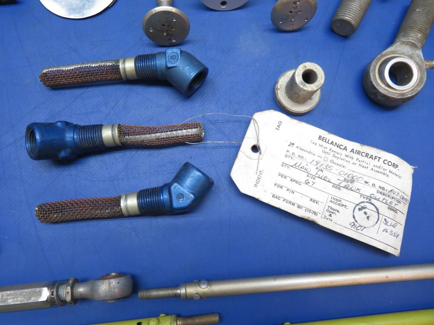 Bellanca Aries 250 Assorted Parts LOT (0923-503)