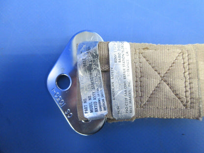 Piper PA-32RT-300T Lance II LH Rear Seatbelt Assy P/N 500578 (0924-872)