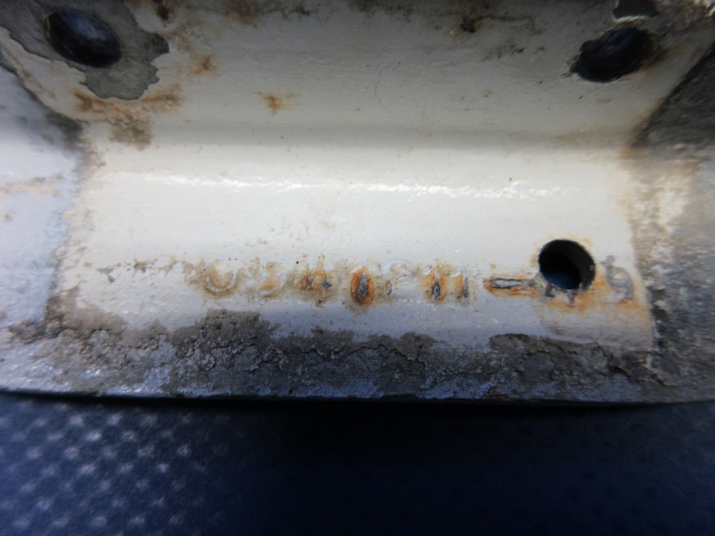 Cessna 152 Gear Leg Step P/N 0541211-495 LOT OF 2 (0324-1249)