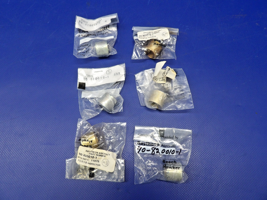 Beech Landing Gear Drag Brace Bushing  90-820010-1 LOT OF 6 NOS (0426-1321)0