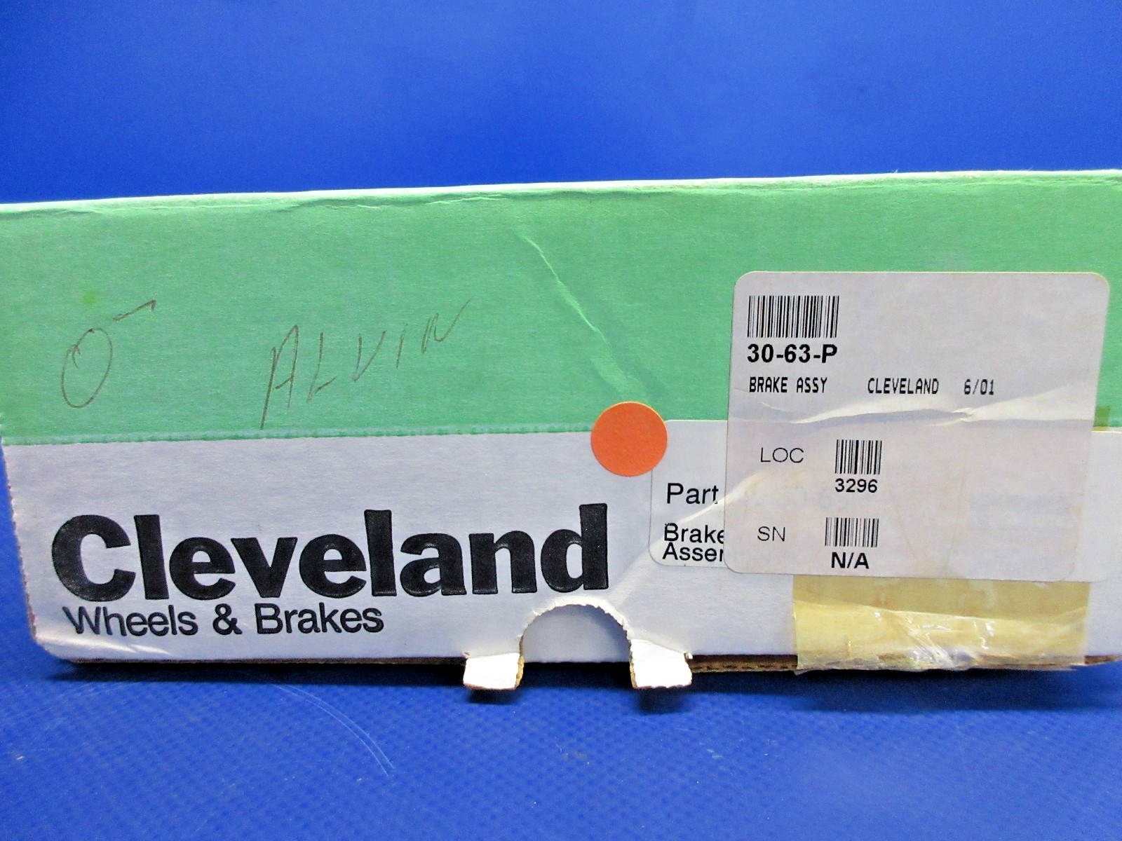 Cleveland 30-63P Brake Caliper w/Torque Plate 075-14000 NOS (0326-718)4
