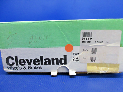 Cleveland 30-63P Brake Caliper w/Torque Plate 075-14000 NOS (0326-718)4
