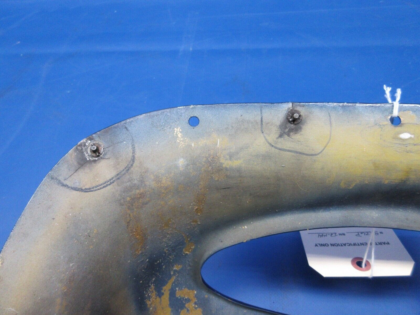 Piper PA-23-250 Aztec Carburetor Air Scoop Assy P/N 16530-00 (0624-2022)