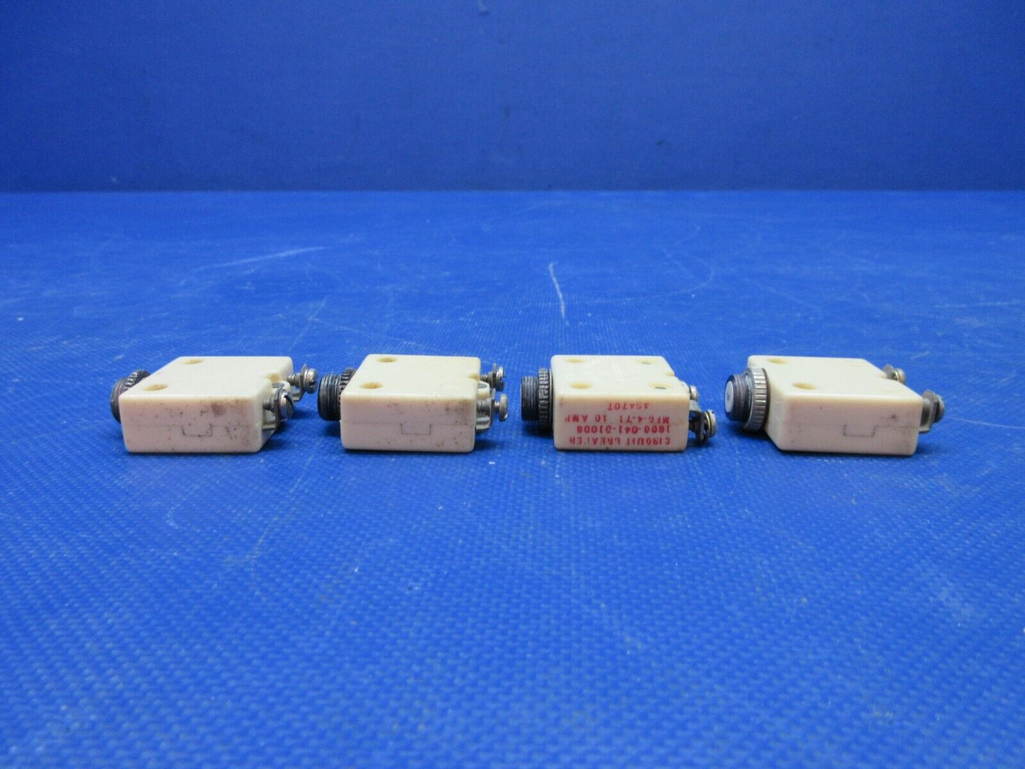 Cessna Wood Electric Circuit Breakers P/N 1600-041-01008 LOT OF 18 (0924-1367)