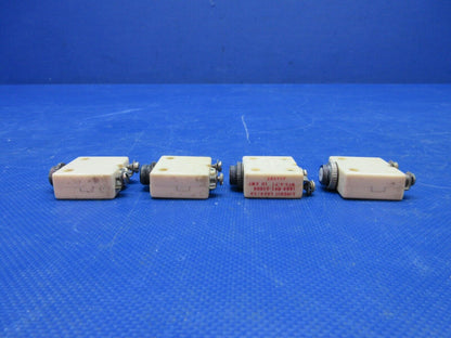 Cessna Wood Electric Circuit Breakers P/N 1600-041-01008 LOT OF 18 (0924-1367)