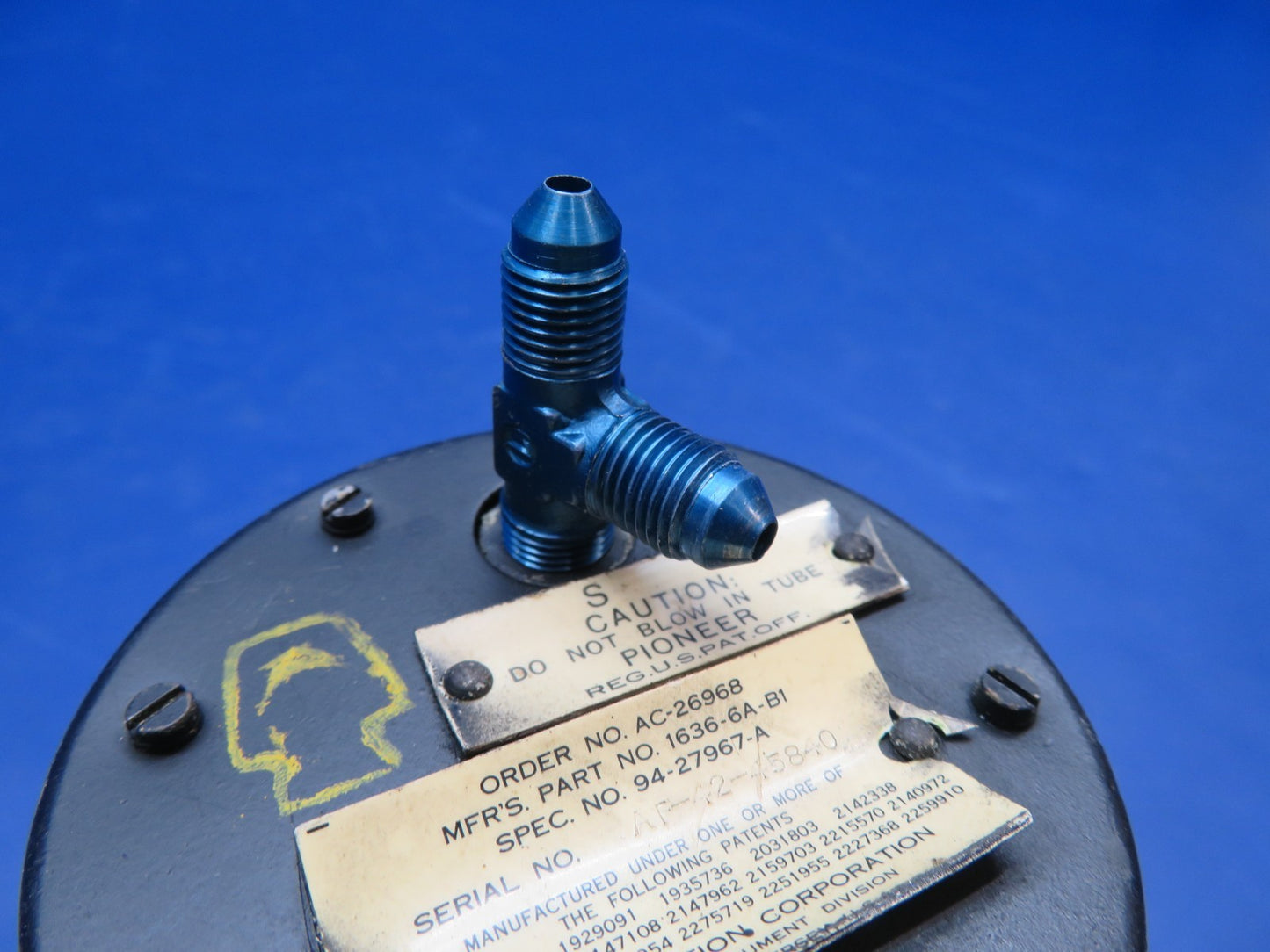 Piper Bendix Vertical Speed Indicator P/N 1636-6A-B1 WARRANTY (0726-442)4