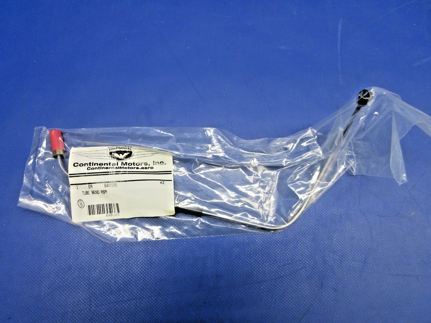 Continental Fuel Injector Bend Tube # 5 Cylinder P/N 649105 NOS (0326-776)1