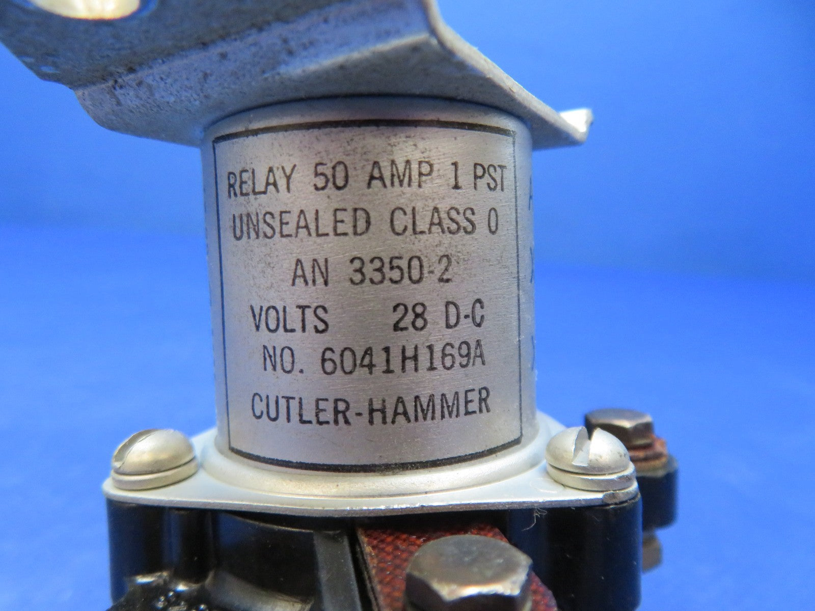 Cessna 421 Cutler-Hammer Relays 28v 50amp 6041H169A LOT OF 3 TESTED (0326-233)2