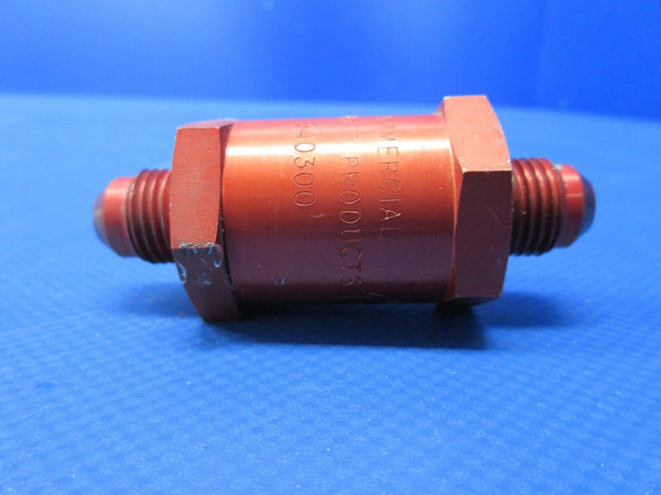 Cessna P337H Skymaster Aircraft Products Check Valve 340300 LOT OF 2 (0724-772)