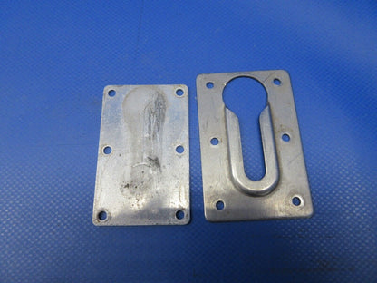 Piper PA-34-200T Seneca II Seat Attachment Plates 99140-00 LOT Of 3 (0524-1226)