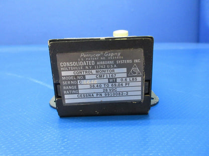 Cessna 310 / 310R Fuel Control Monitor 28v P/N CMF1167 WARRANTY (1224-1257)