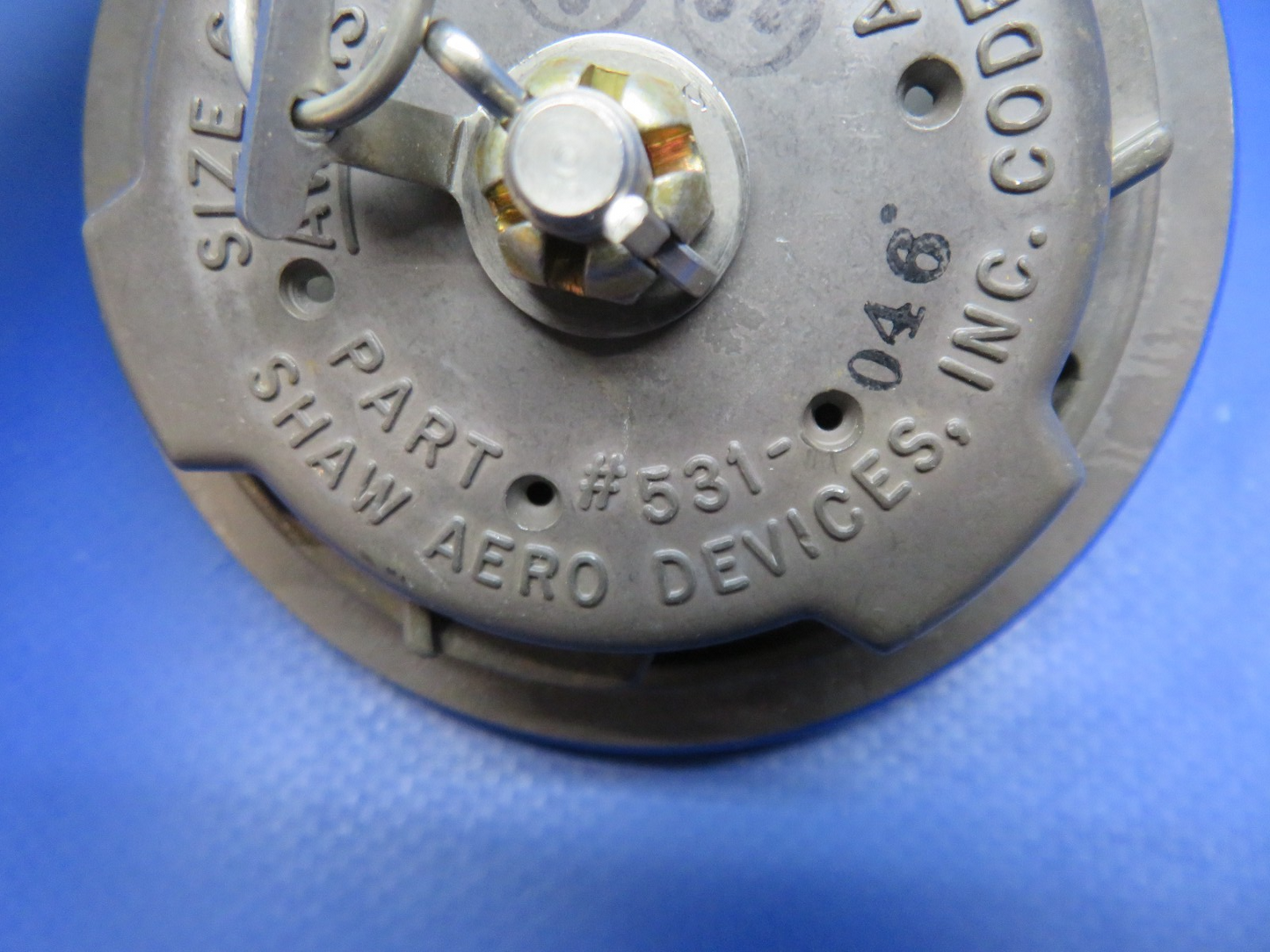 Shaw Aero Fuel Cap Size 60mm w/ New Flurosilicone O-Ring NOS 531-046 (0426-120)1
