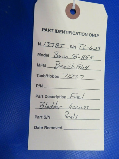Beech Baron 95-B55 Access Panels Fuel Bladder 1 LOT (0320-183)