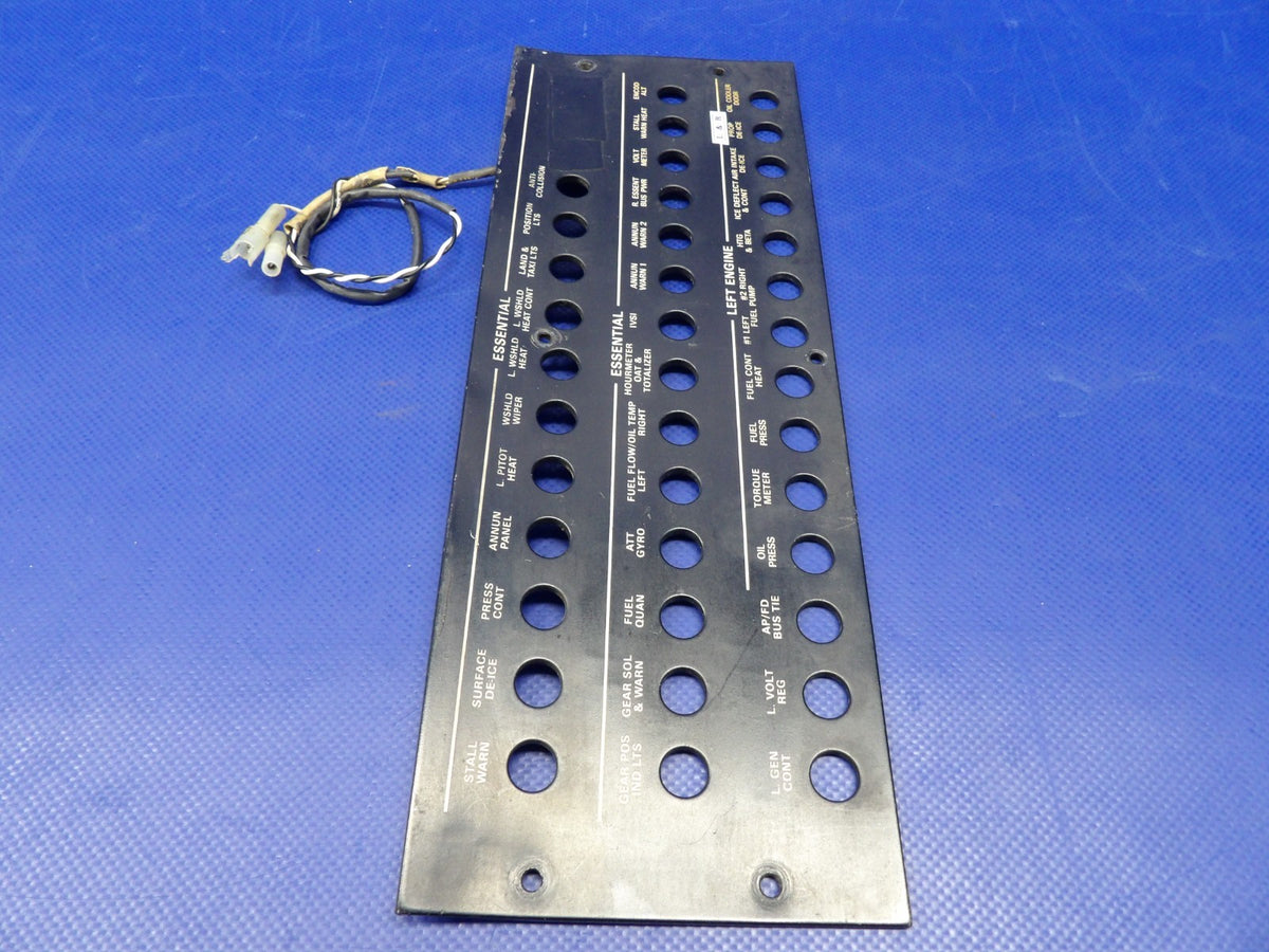Piper PA Cheyenne Astronics LH Electroluminescent Panel P/N 80810-2 (0526-1362)5