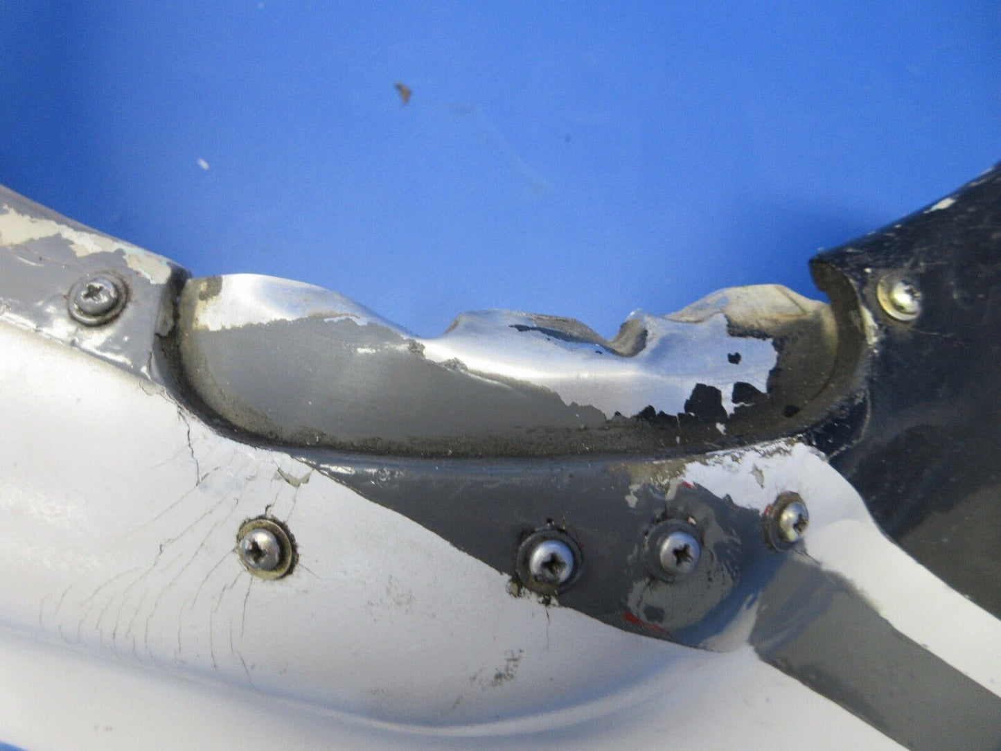 Damaged Beech 95 / D95A Engine Cowling LH P/N 95-910011-601 FOR PARTS (0424-634)