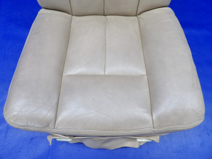 Cessna 421 Pilot Seat P/N 5119231-3 Tan Vinyl (0726-1241)1