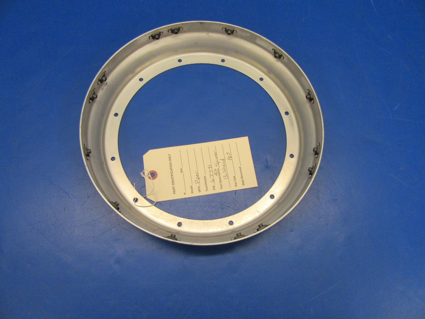 Piper Aft Spinner Bulkhead P/N 67791-00 NOS (0519-175)3