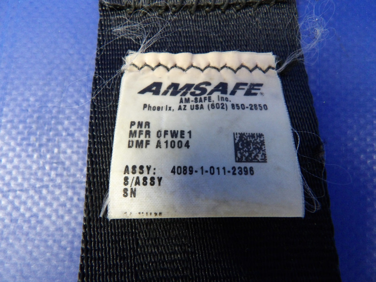 Cirrus SR22 AmSafe Retractable Seat Belt P/N 4089-1-011-2396 (0926-1212)1