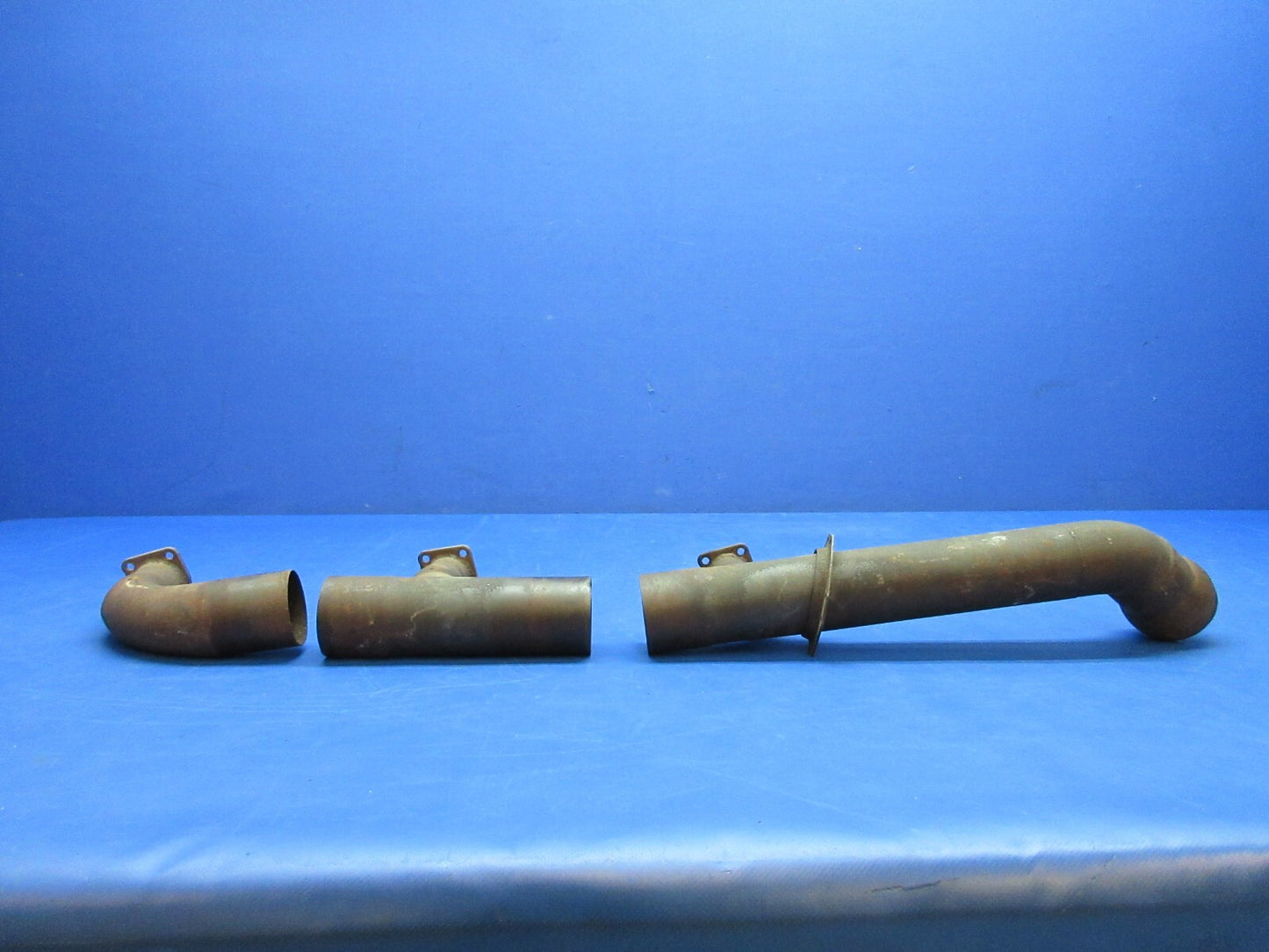 Cessna 421C LH Exhaust Stack Assy w/ Probe Holes P/N 5155184-1 (1123-858)2
