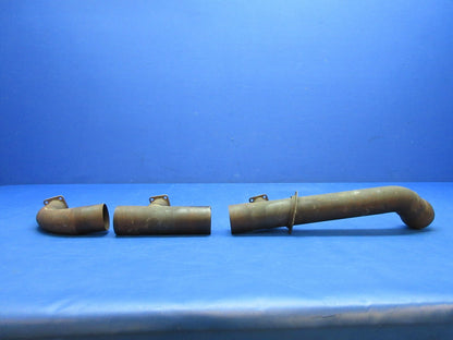Cessna 421C LH Exhaust Stack Assy w/ Probe Holes P/N 5155184-1 (1123-858)2