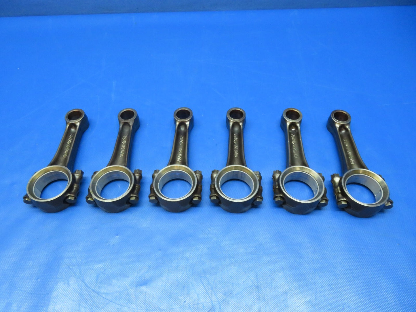 8.8 SMOH Continental IO-470-U Connecting Rod - Narrow 628752 LOT OF 6 (0324-190)7