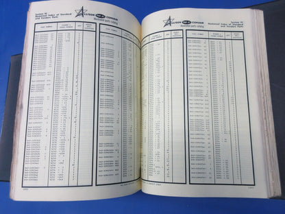 Allison / Convair 340/440 Prop-Jet Convair Illustrated Parts Catalog (0824-1257)