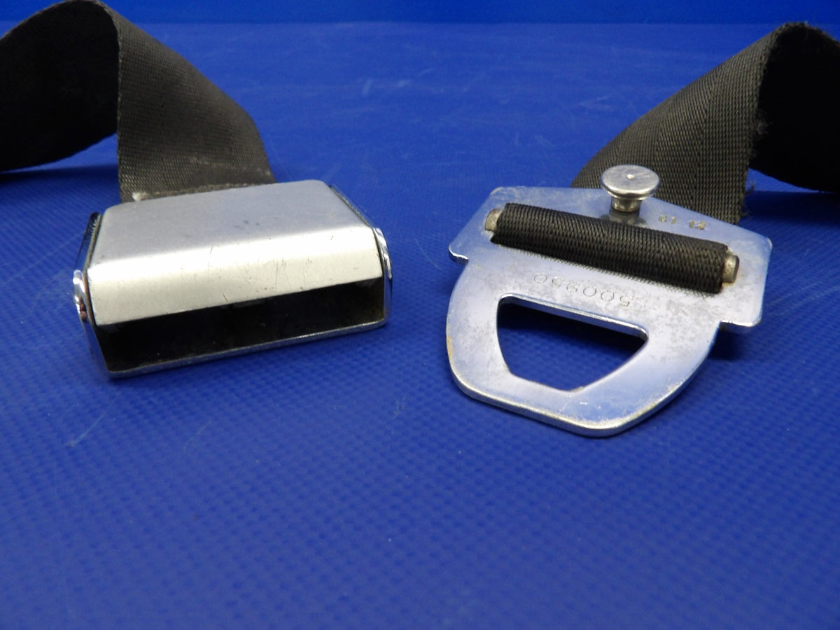 Beech 76 Duchess Am-Safe 9600-22 Seat Belt Rear Pilot P/N 500577 (0526-1301)6