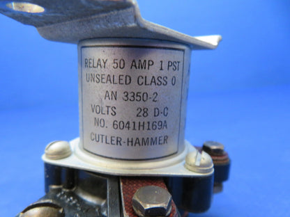 Cessna 421 Cutler-Hammer Relays 28v 50amp 6041H169A LOT OF 3 TESTED (0326-233)1