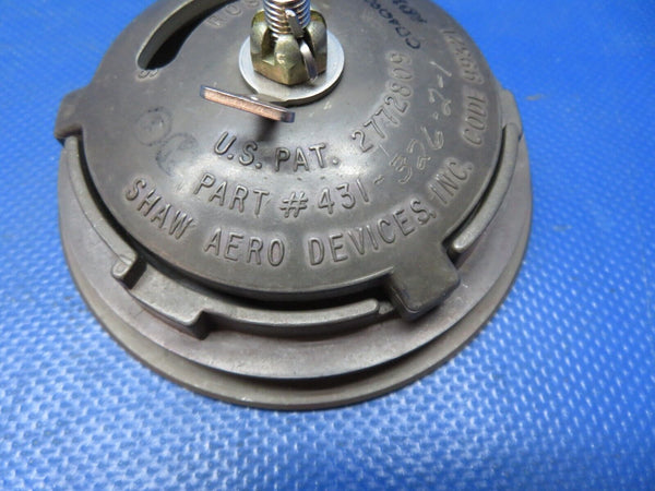 *Shaw Aero Sz 3 Locking Fuel Cap & Keys 431-326-2-1 NOS (1024-241)