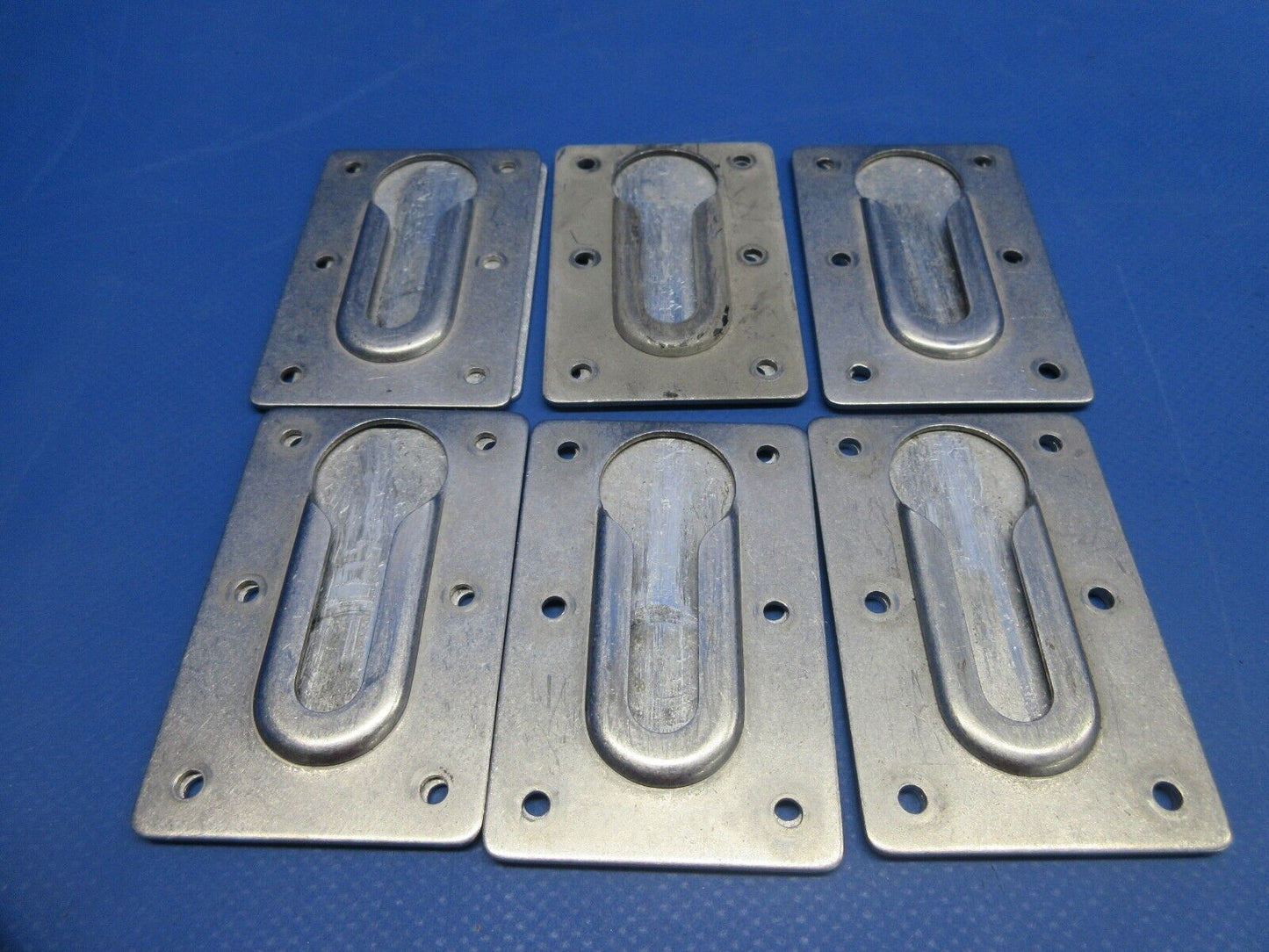 Piper PA-32RT-300T Lance II Seat Attachment Plate 99140-00 LOT OF 6 (0924-846)