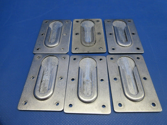 Piper PA-32RT-300T Lance II Seat Attachment Plate 99140-00 LOT OF 6 (0924-846)