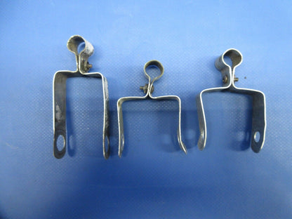 Piper PA-28-161 Warrior Hose Clip P/N 63332-03 LOT OF 3 (0824-974)