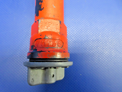 Lycoming 8QT.  Oil Dipstick w/ Fill Tube P/N 75736 (0326-941)4