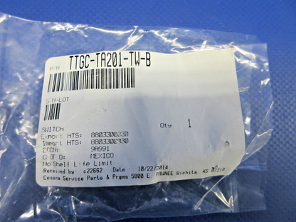 Cessna Switch LOT P/N S2160-5 LOT OF 4 NOS (0526-947)2