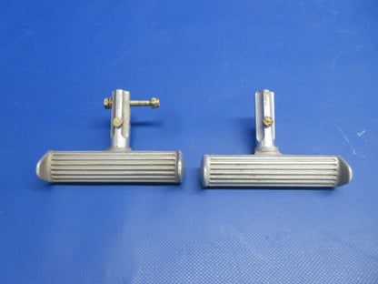 Piper PA-23-235 Aztec Rudder Pedal Co-Pilot Set P/N 17530-02 (0524-1832)
