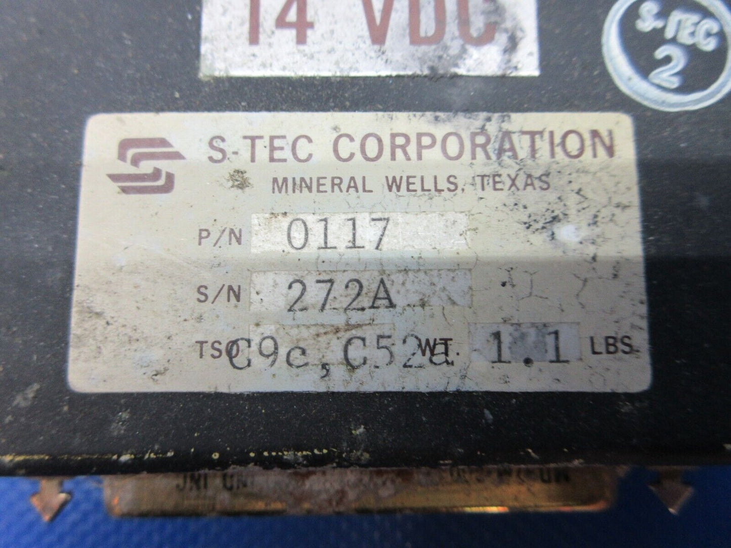 S-TEC Auto Pitch Control P/N 0117 CORE (0924-1436)