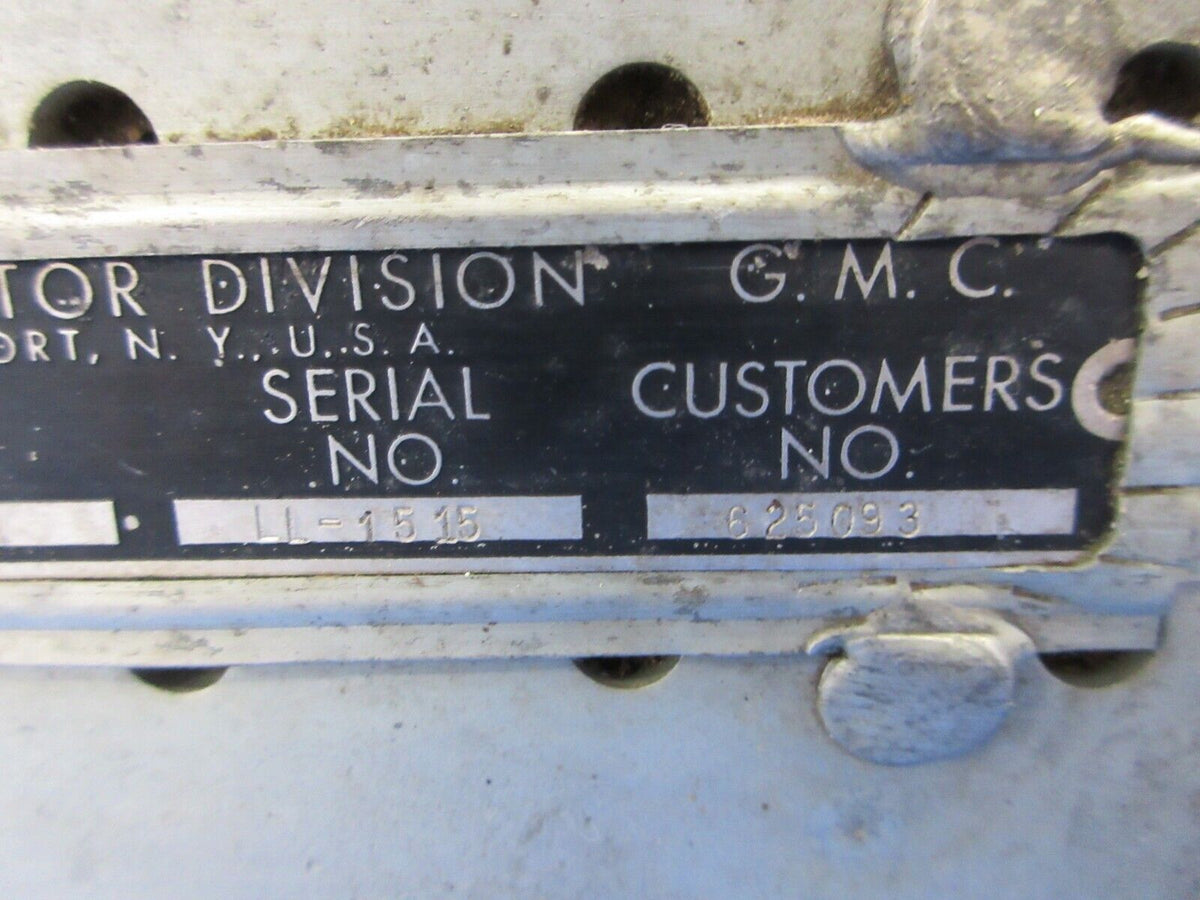 Cessna 175 Harrison Radiator Division Oil Cooler P/N AP10AU08-02 CORE ...