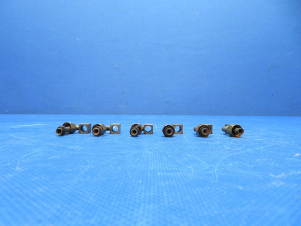 Continental TSIO-520-E9B Fuel Injector Nozzle P/N 630965 SET OF 6 (0924-131)