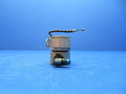 Early Cessna Stewart Warner Fuel Solenoid Valve G-489578-24-V TESTED (0724-107)