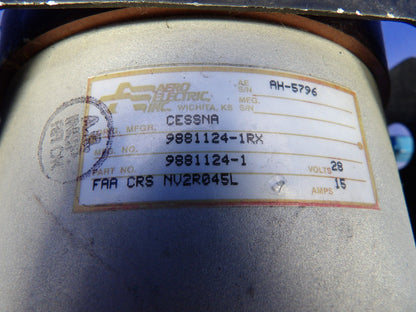 Cessna 172 / 172RG Hydraulic Power Pack  P/N 9881141-1RX  TESTED (0626-1336)2