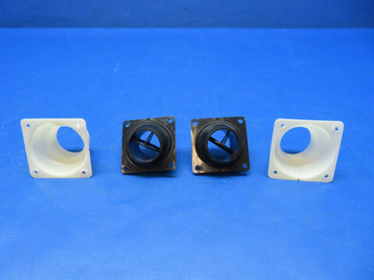 Arion LS-1 Cockpit Vent Assy w/ Hose Adapter P/N 05-04073 LOT OF 2 (0424-117)
