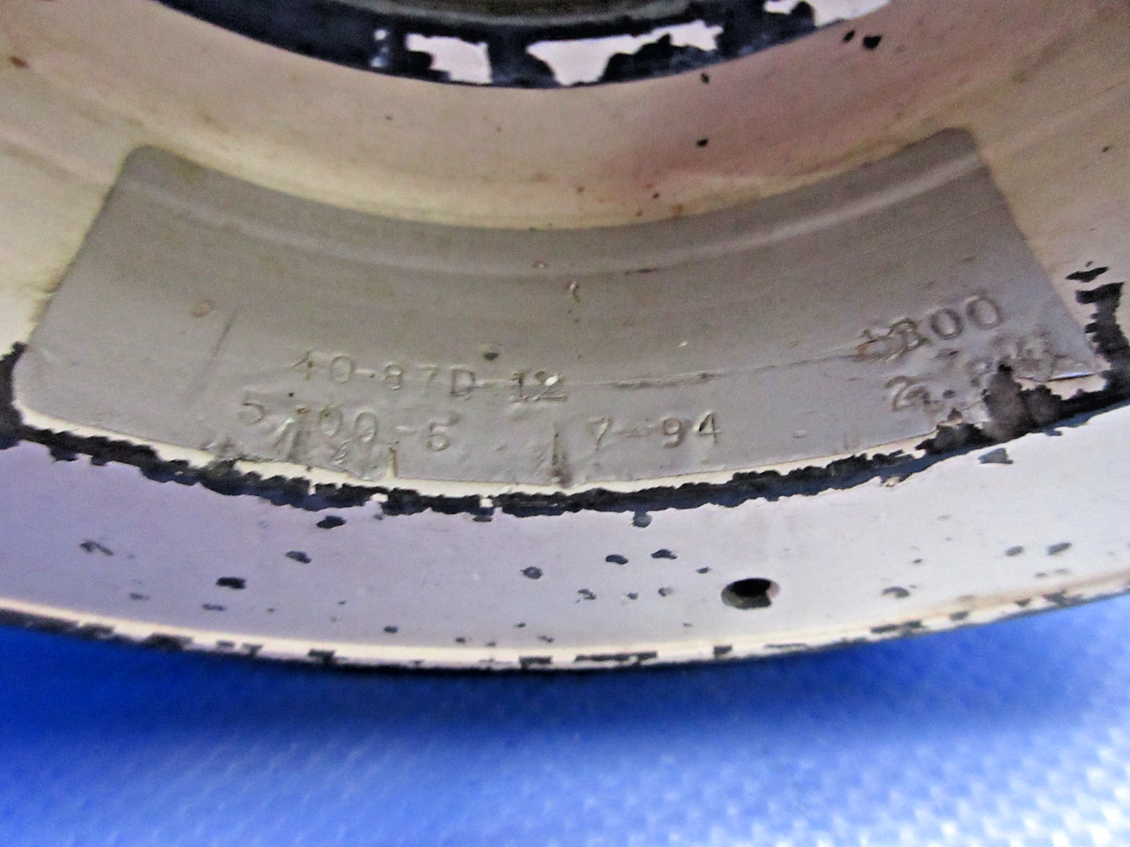 Beech A36 Bonanza Cleveland 40-87D 5.00-5 Nose Wheel P/N 36-820019-9 (0626-2045)4